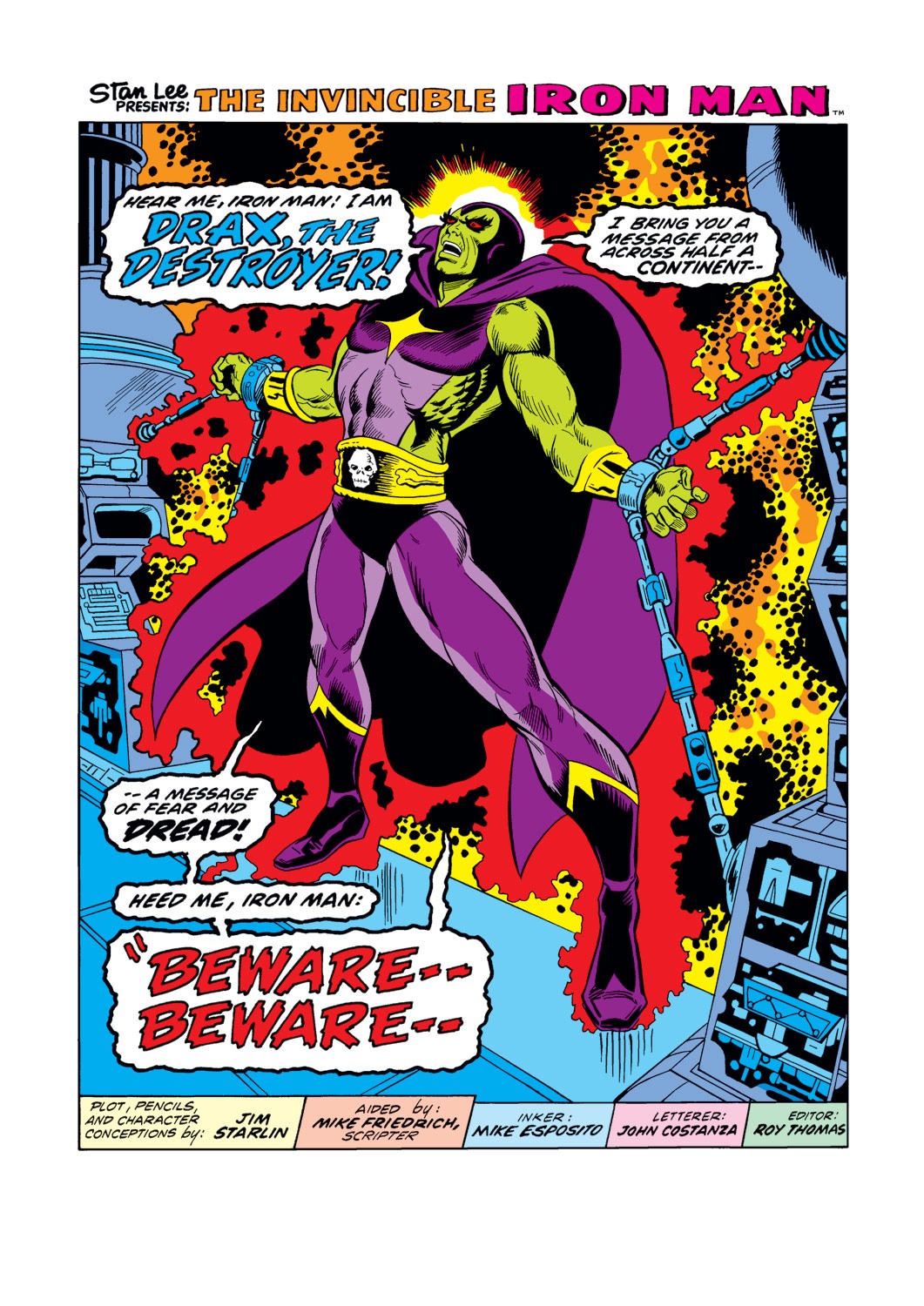 Read online Iron Man (1968) comic -  Issue #55 - 2