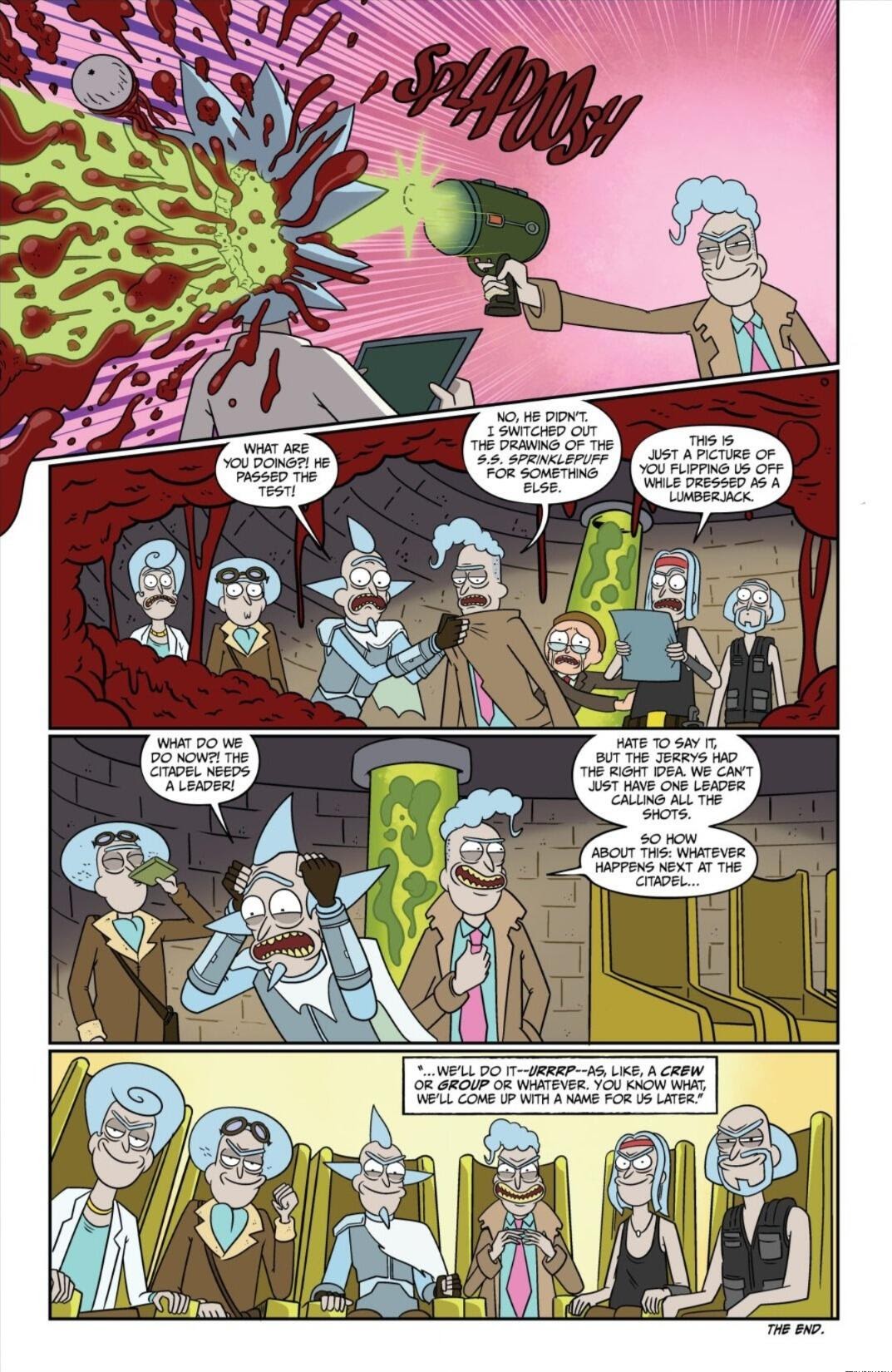 Read online Rick and Morty Presents: The Council of Ricks comic -  Issue # Full - 32