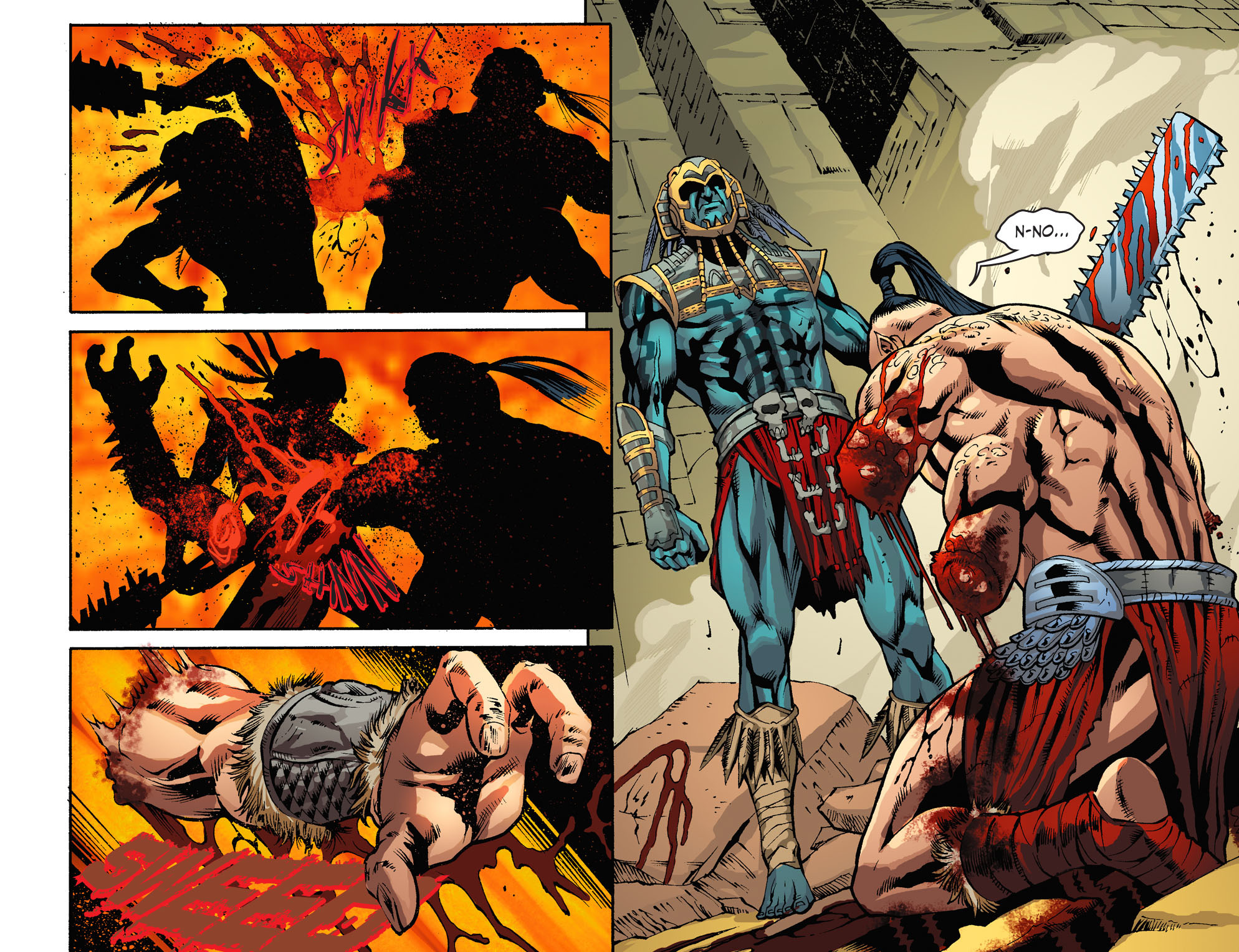 Read online Mortal Kombat X [I] comic -  Issue #8 - 18