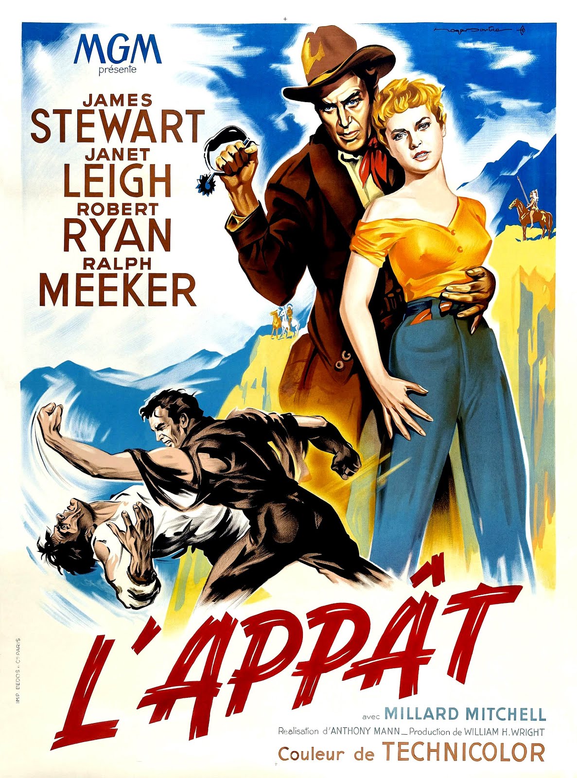 L'appât (1952) Anthony Mann - The naked spur (21.05.1952 / 30.06.1952)