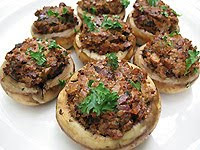 stuffed mushrooms