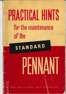 Standard Pennant Vehicle Practical Maintenance Hints Book cover