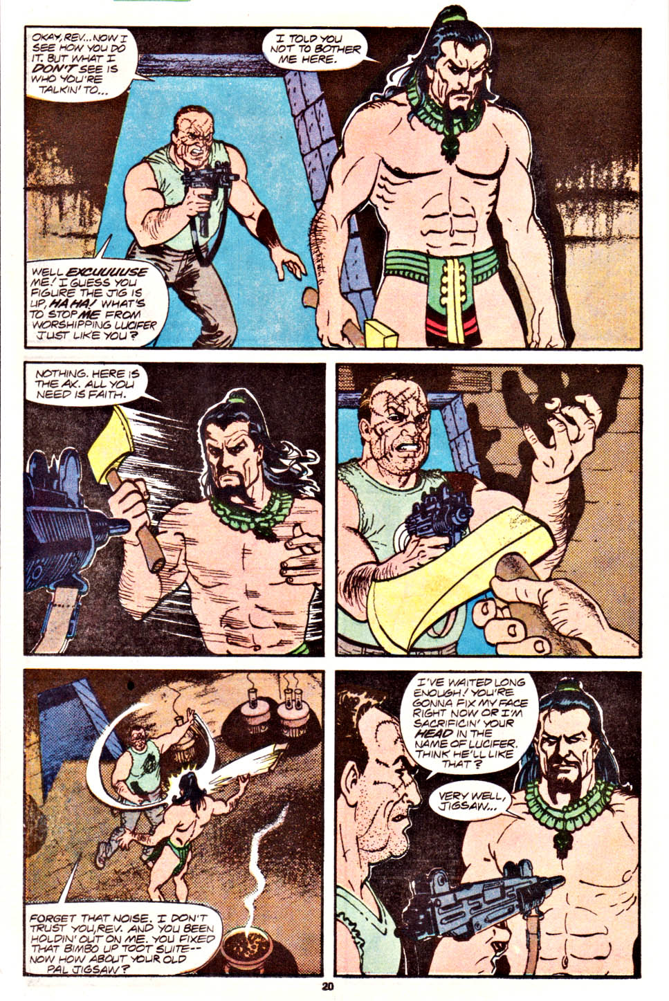 The Punisher (1987) Issue #39 - Jigsaw Puzzle #05 #46 - English 16