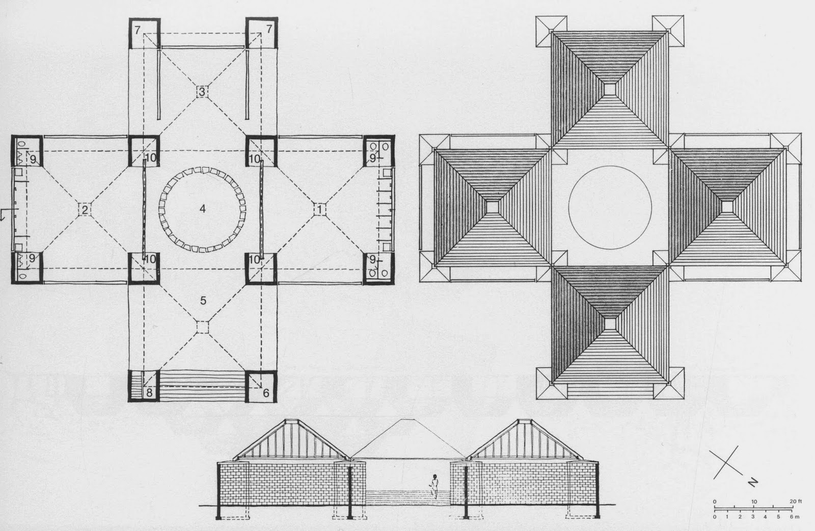 Arquitecturadescubierta JEWISH COMMUNITY CENTER LOUIS I KAHN 1954 59 arquitecturadescubierta-jewish-community-center-louis-i-kahn-1954-59