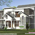 2653 sq-ft modern mix roof home plan