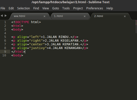 Команда align в хтмл. Align html.