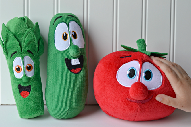 veggie tales stuffed animals