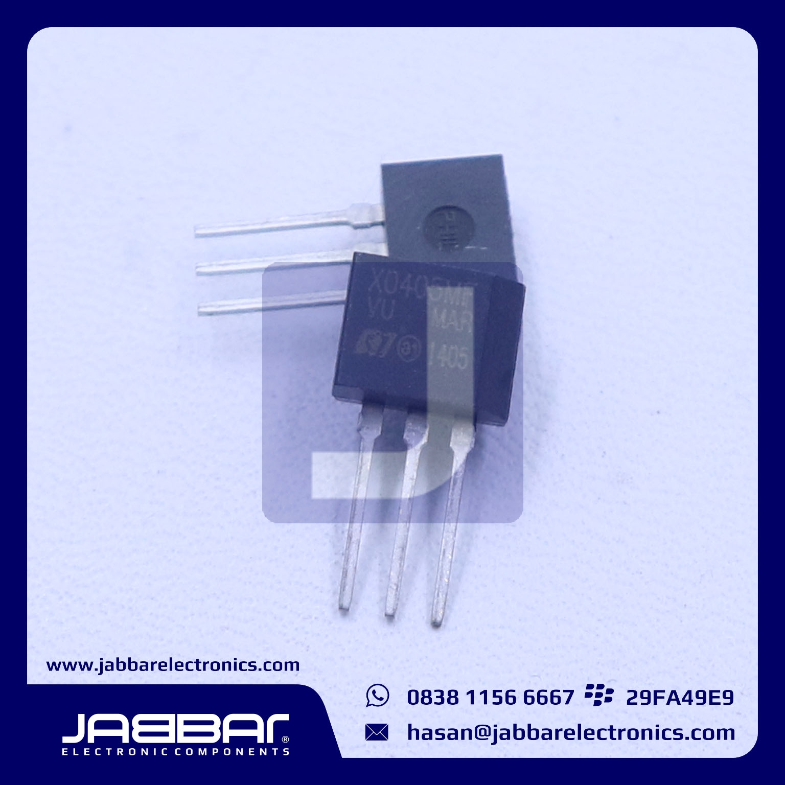 JUAL X0405MF DIP TRANSISTOR