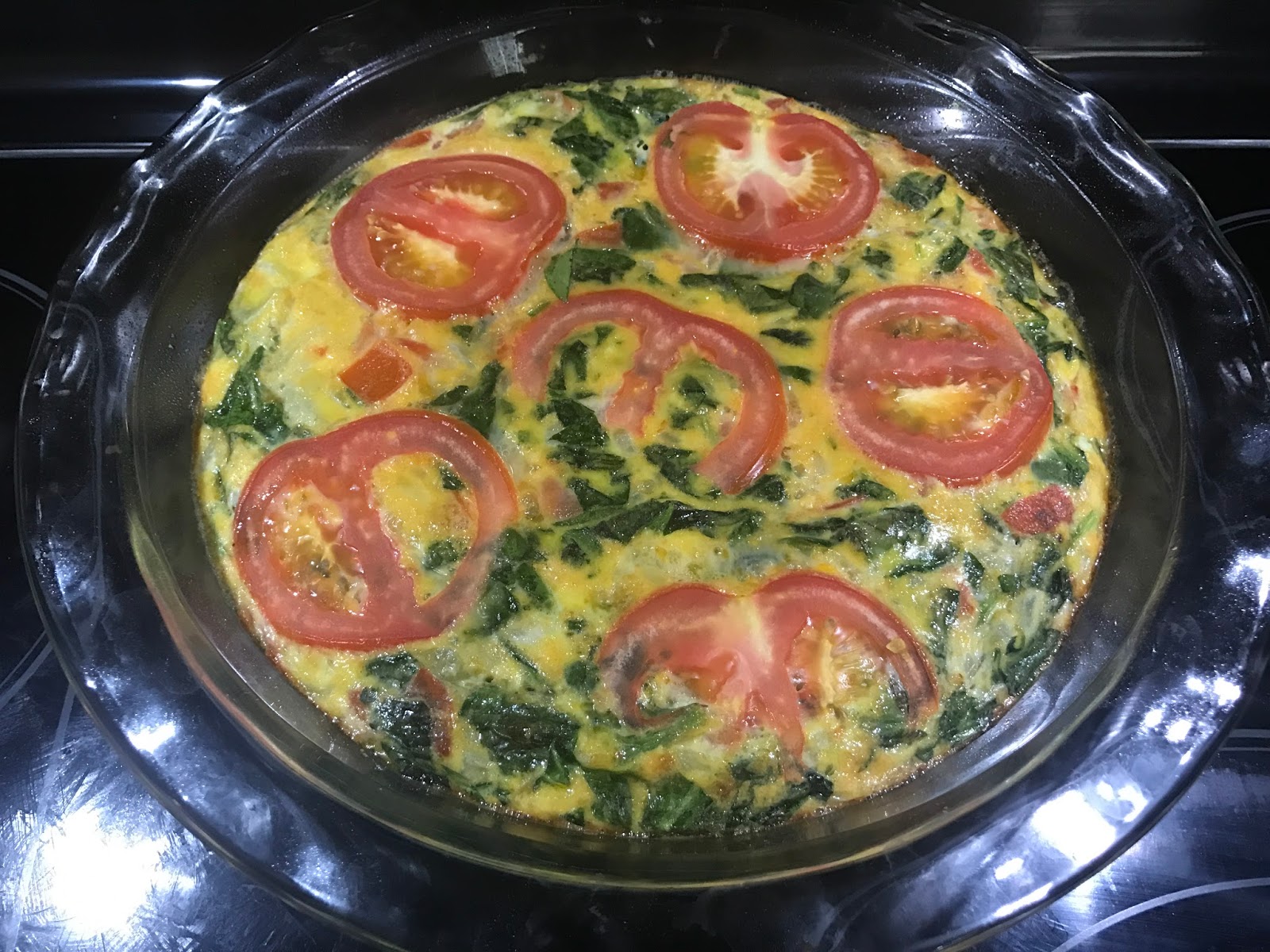 A Taste of Beauty Spinach Frittata