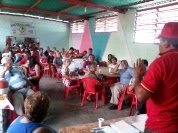 Asamblea de voceros del CFG en Comunidad Barrio Unión