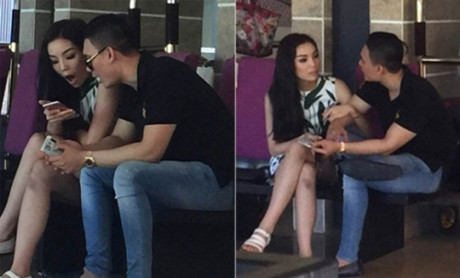 Hoa hau Ky Duyen chinh thuc thua nhan ban trai dai gia Ta Cong Son? - Anh 3