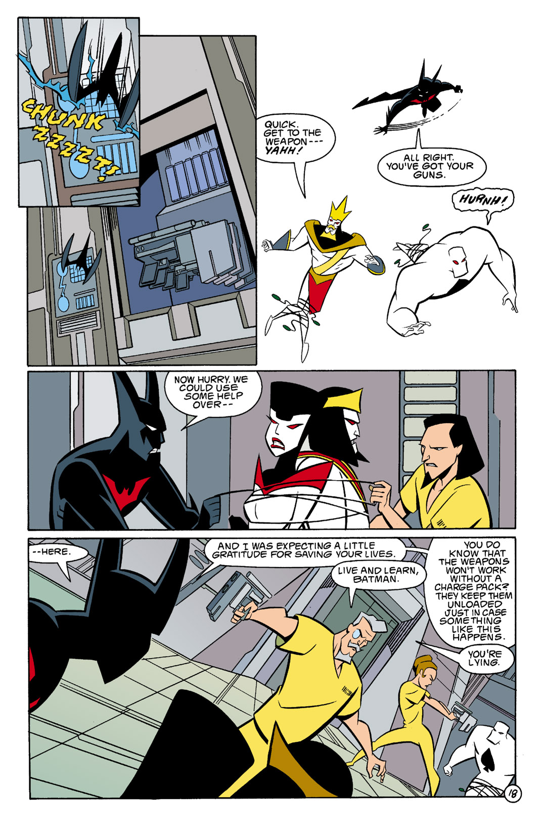Read online Batman Beyond [II] comic -  Issue #4 - 19