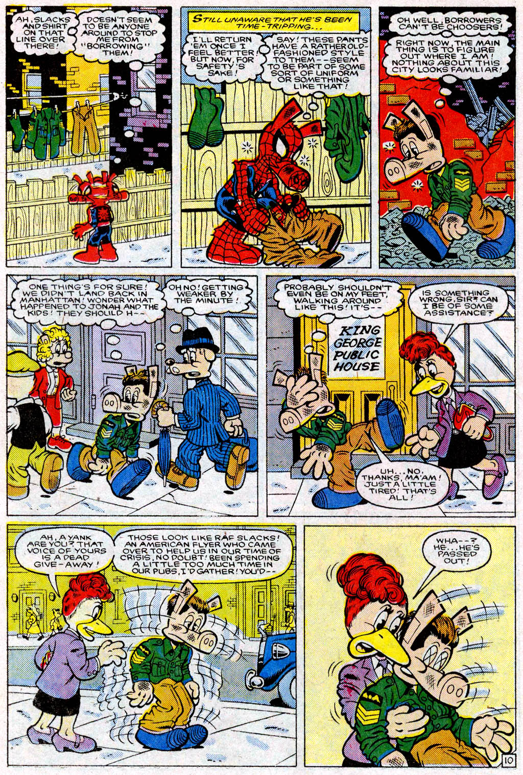 Read online Peter Porker, The Spectacular Spider-Ham comic -  Issue #7 - 11