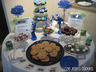 Lizzie Jean&#39;s Cookies: Dessert Table @ St. Louis Artist Guild Event