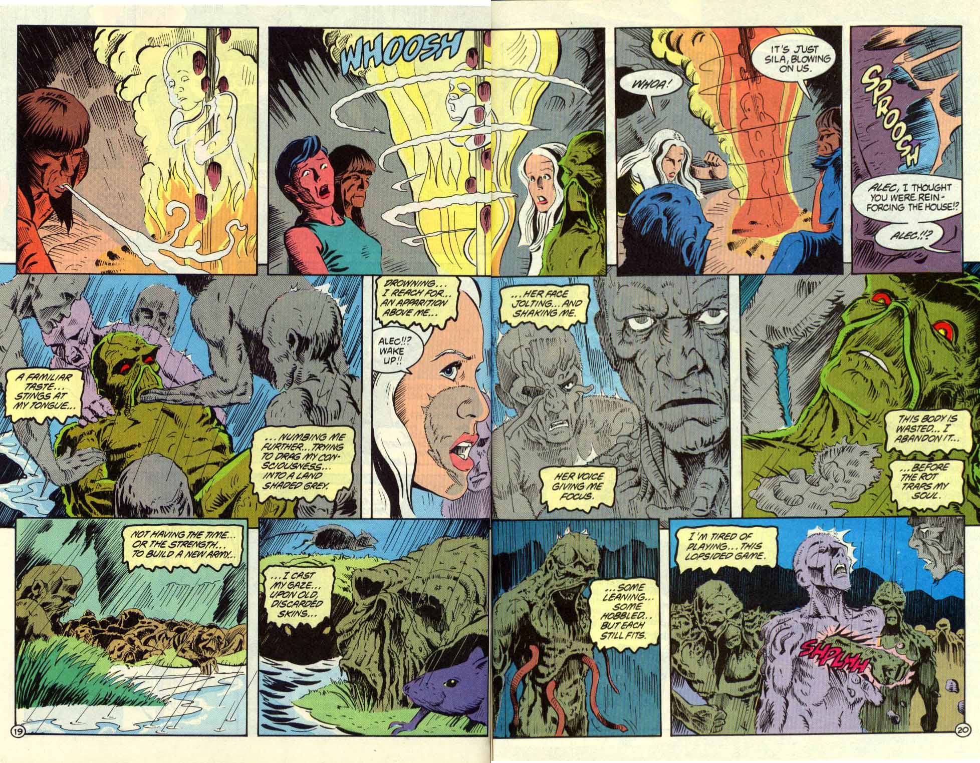 Swamp Thing (1982) Issue #102 #110 - English 20