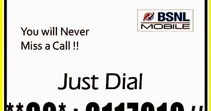 Tips N Tricks: BSNL Offers Free Missed Call Alert Service (MCA) to All Tips N Tricks: BSNL Offers Free Missed Call Alert Service (MCA) to All