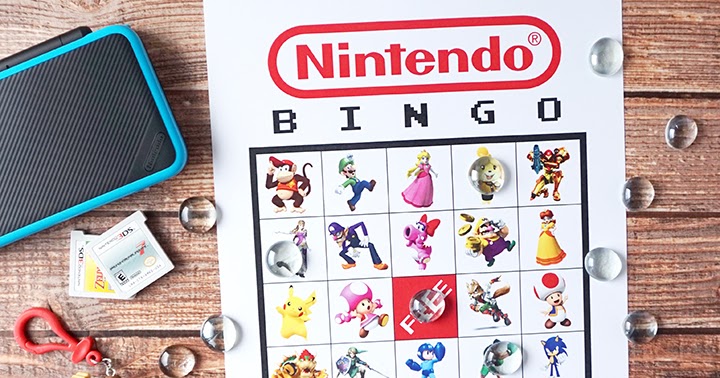 Free Printable Nintendo Bingo