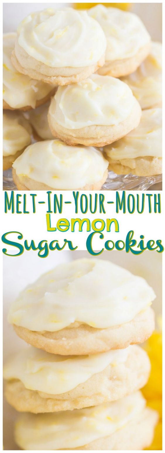 Iced Lemon Amish Sugar Cookies Recipes