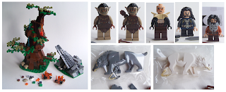 LEGO Attack of Wargs 79002 Hobbit -