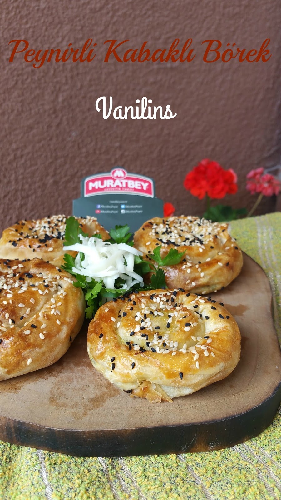 PEYNİRLİ KABAKLI BÖREK Vanilins
