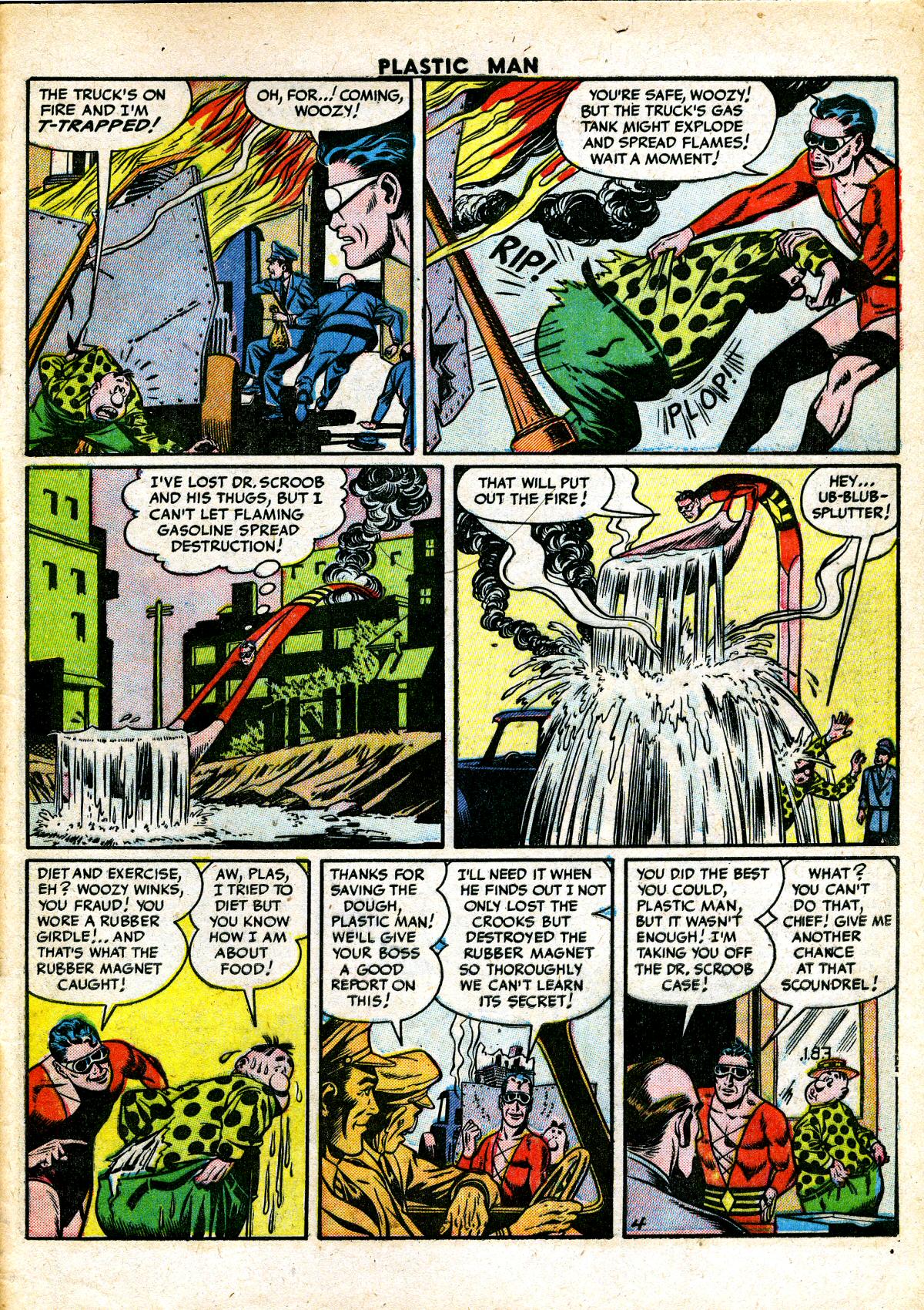 Read online Plastic Man (1943) comic -  Issue #43 - 31