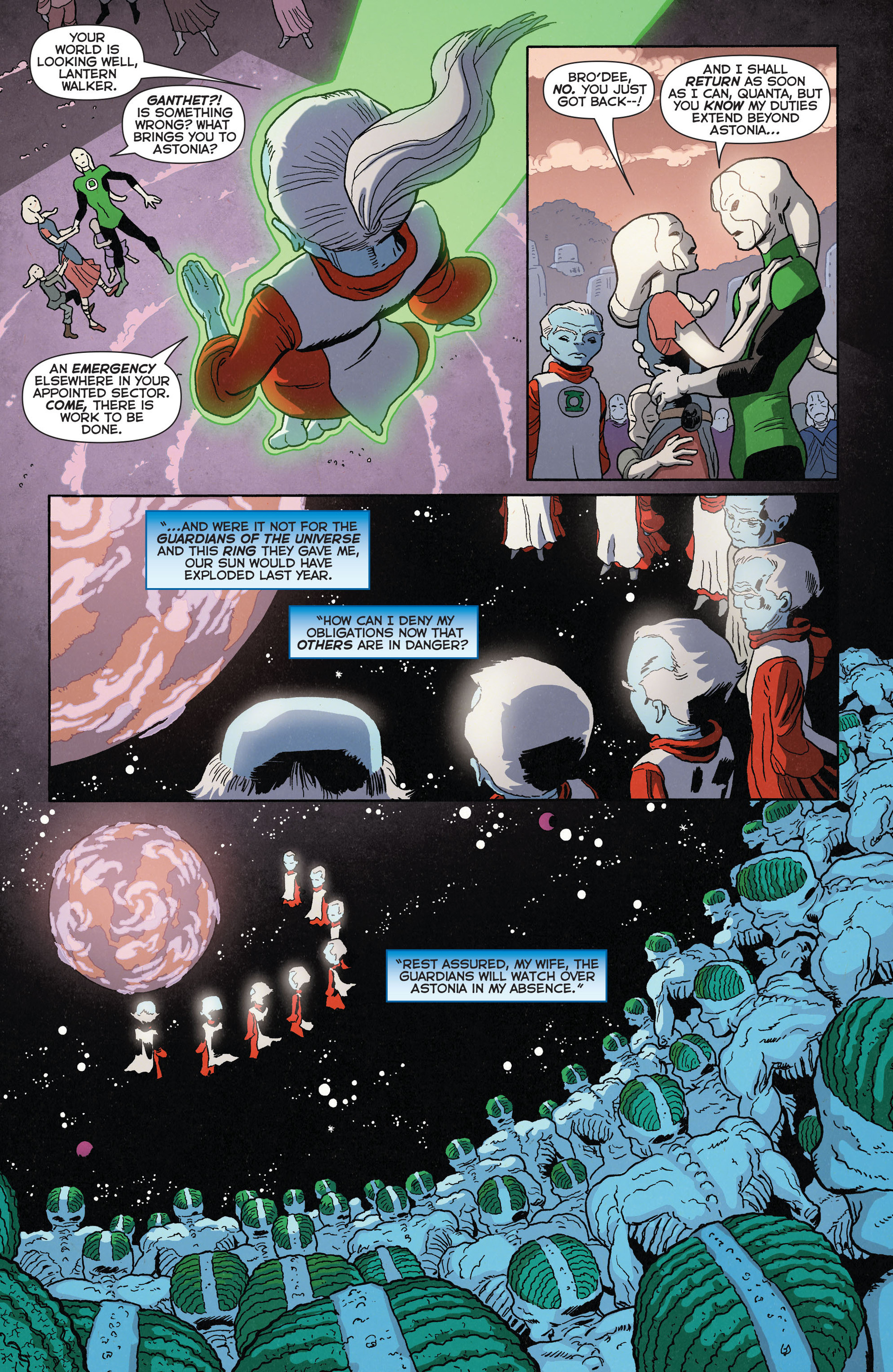 Read online Green Lantern: New Guardians comic -  Issue #18 - 10