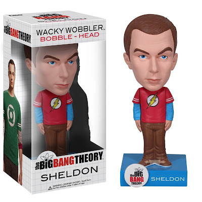 The Big Bang Theory Bobble Heads by Funko - Flash T-Shirt Edition Sheldon Cooper
