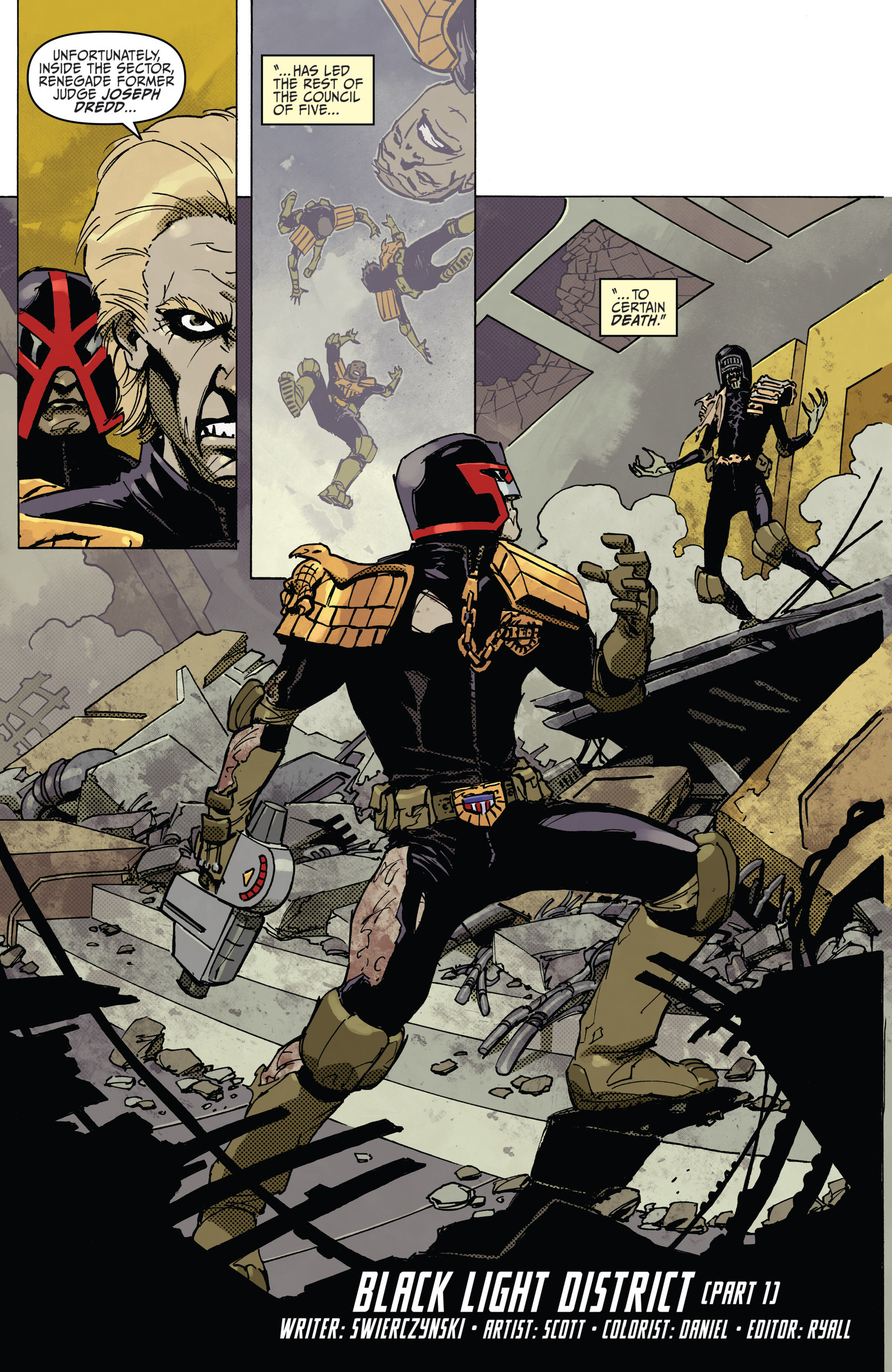 Read online Judge Dredd (2012) comic -  Issue #22 - 4