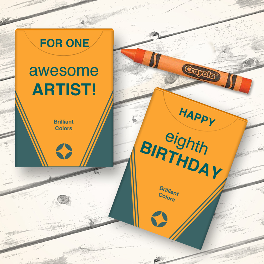 SimplyEverydayMe Crayon Box Favor Box...