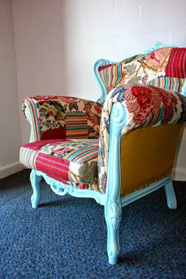 Beautiful Patchwork Chair examples