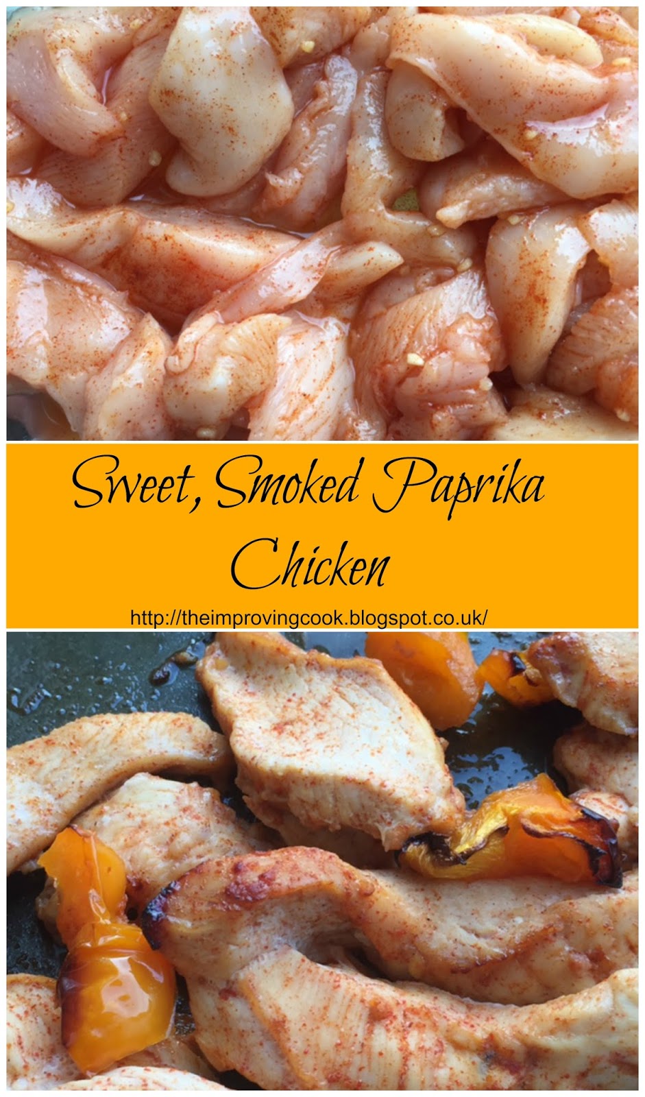 Sweet, Smoked Paprika Chicken