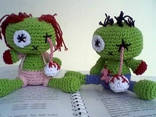 crochet zombie doll pattern