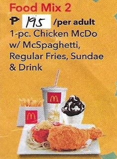 McDo Birthday Party Food Mix 2 price for 2019