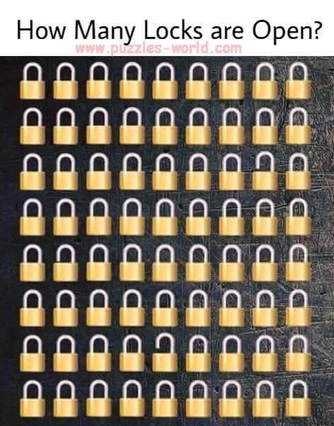 How many Locks are Open