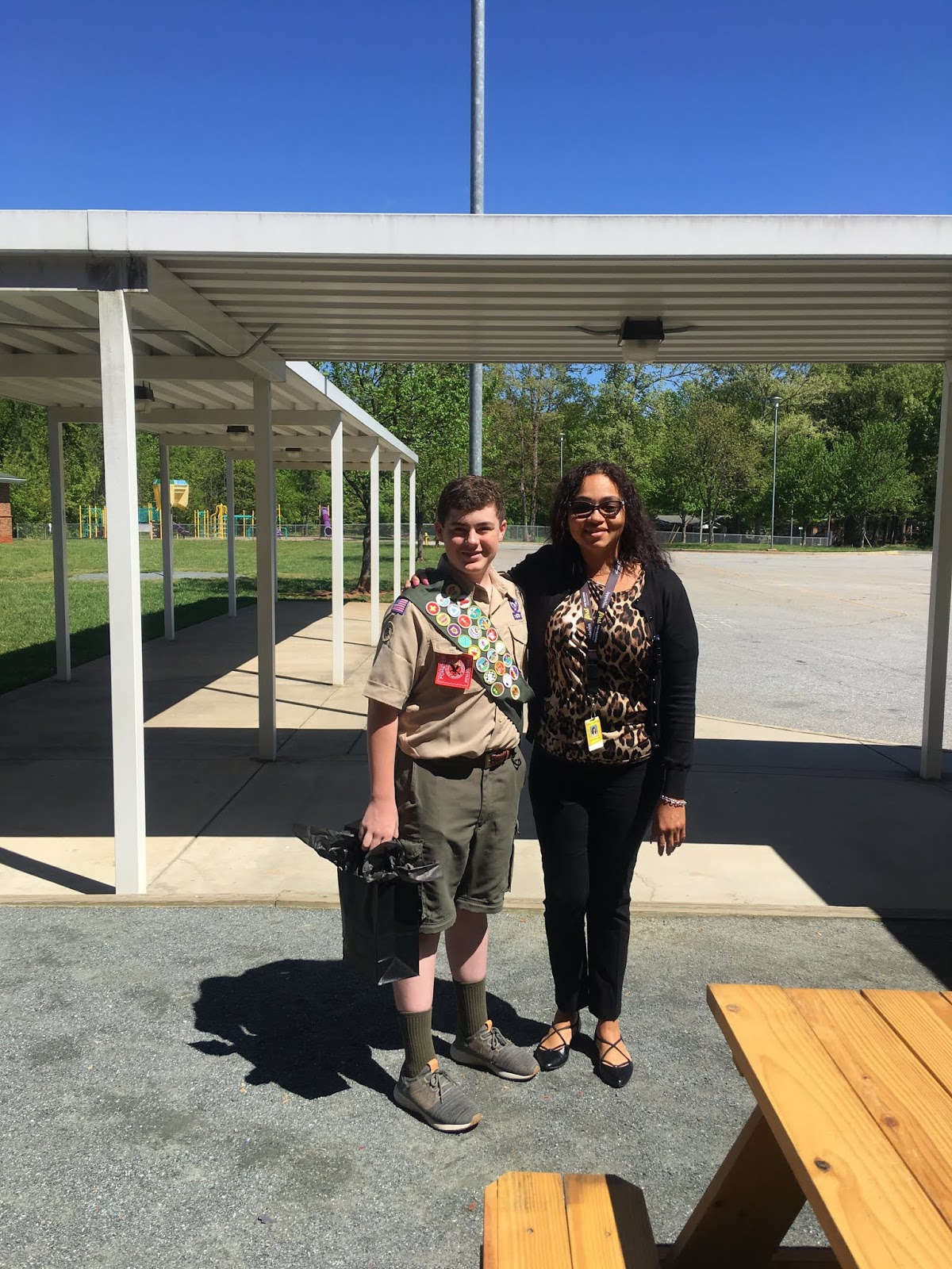 Your Permanent Record Eagle Schout Porject Serves Middle Fork Elementary
