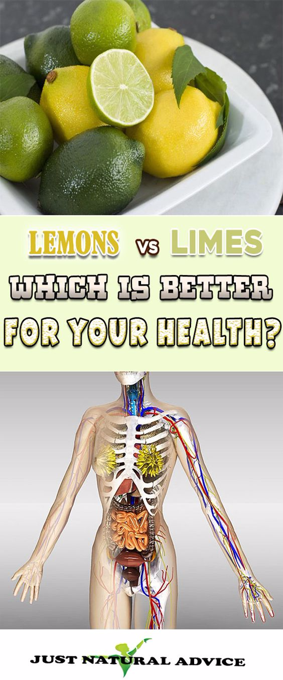LEMONS VS LIMES. WHICH ONE IS BETTER FOR YOUR HEALTH? HEALTHYLIFE