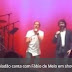 Pastor André Valadão canta com padre Fábio de Melo em show