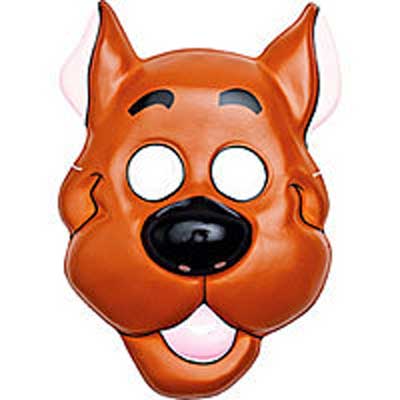 Nothing To Do With Arbroath: Running man in Scooby Doo mask with collar ...