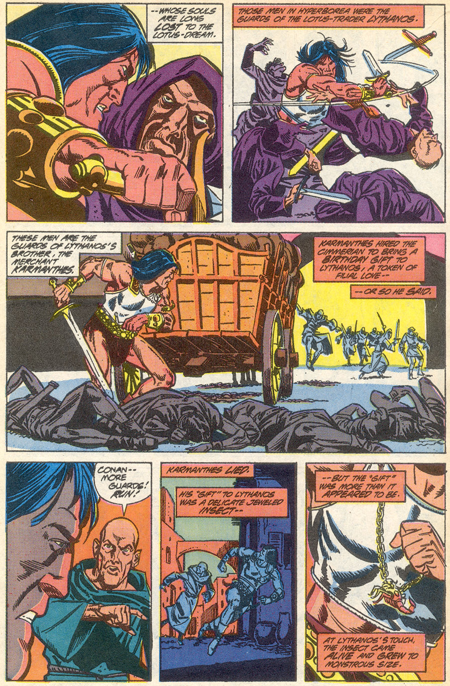 Read online Conan the Barbarian (1970) comic -  Issue #231 - 4