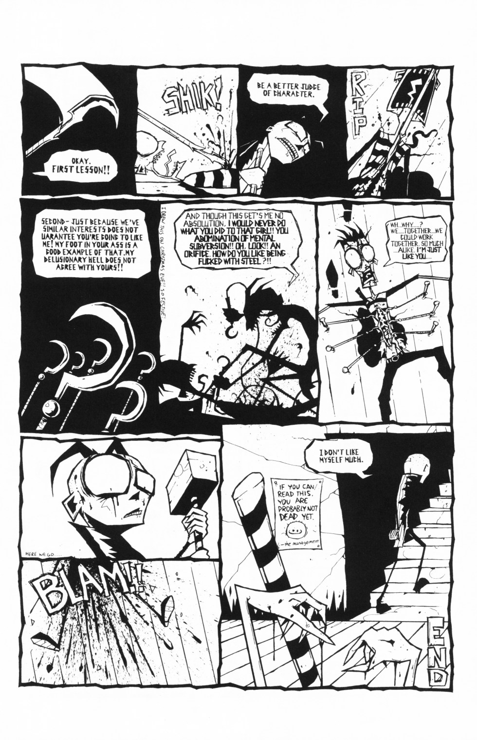 Read online Johnny the Homicidal Maniac comic -  Issue #7 - 7