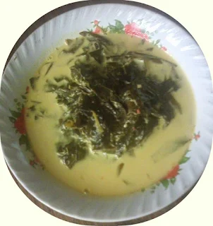 resep daun singkong kuah santan