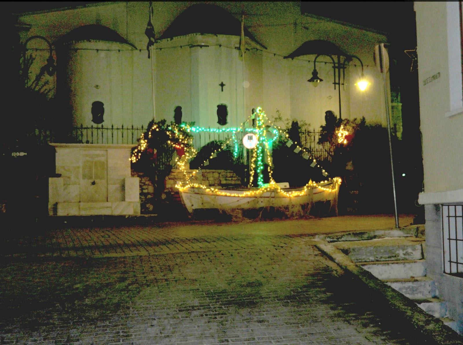 Medienfresser Chios 18 Weihnachten Weiss Grun Orange