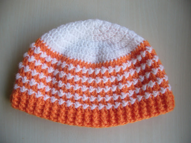 crocheted  hat 