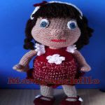 patron gratis muñeca amigurumi | free pattern amigurumi doll