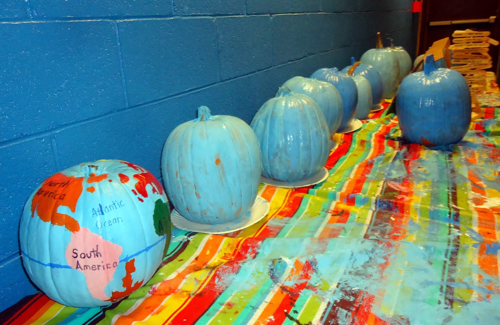 Being Mirrors Pumpkin Globes