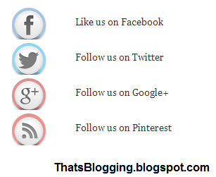Cute Social Sharing Widget For Blogger