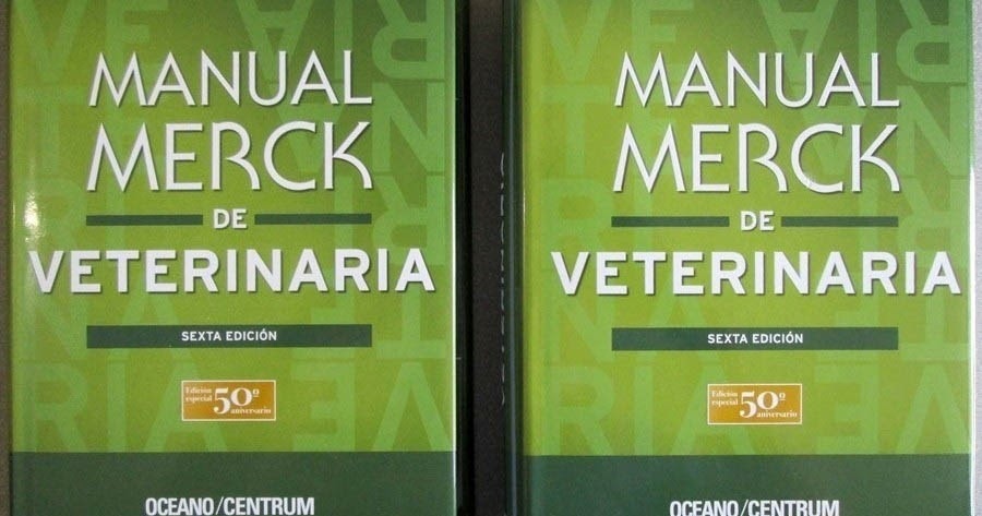 Libros de medicina veterinaria : Manual Merck de Veterinaria pdf