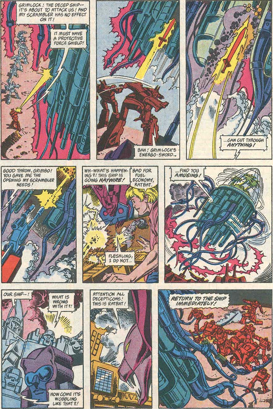 Read online The Transformers (1984) comic -  Issue #41 - 22