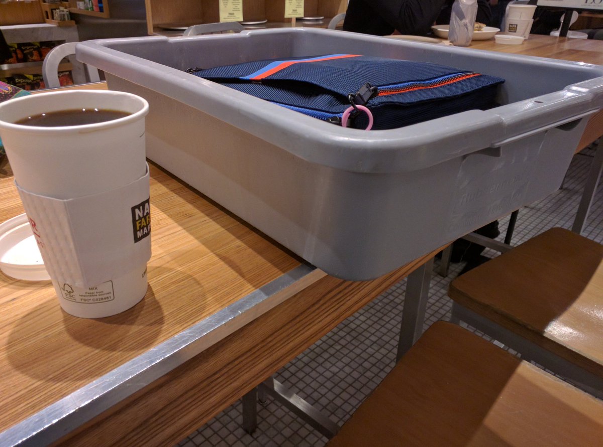 Just A Car Guy Take TSA bins, for example. How far can they actually travel if you decide to