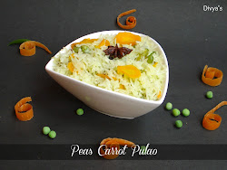 carrot pulao peas